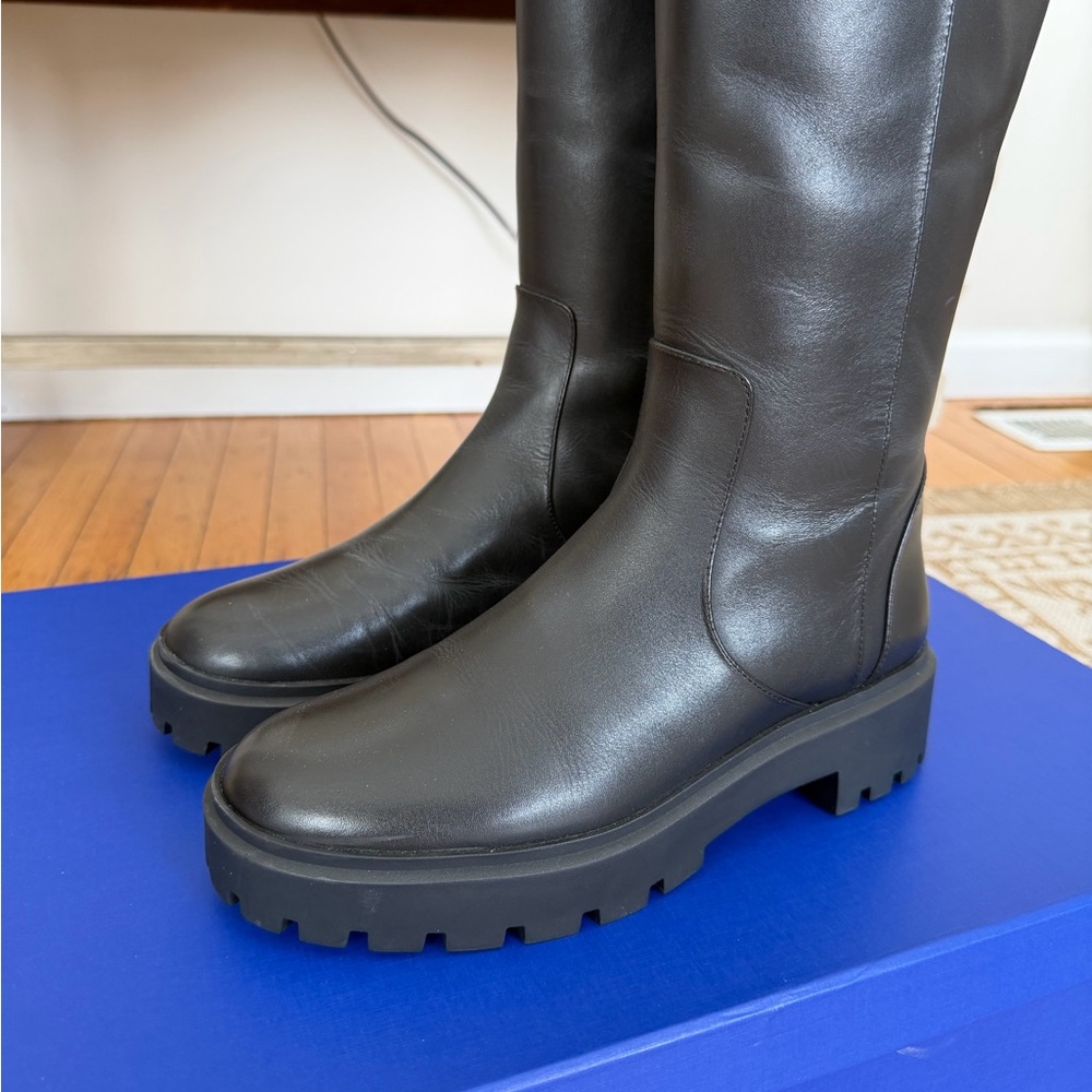 Stuart Weitzman Black Over the Knee Boots - Picture 4 of 5